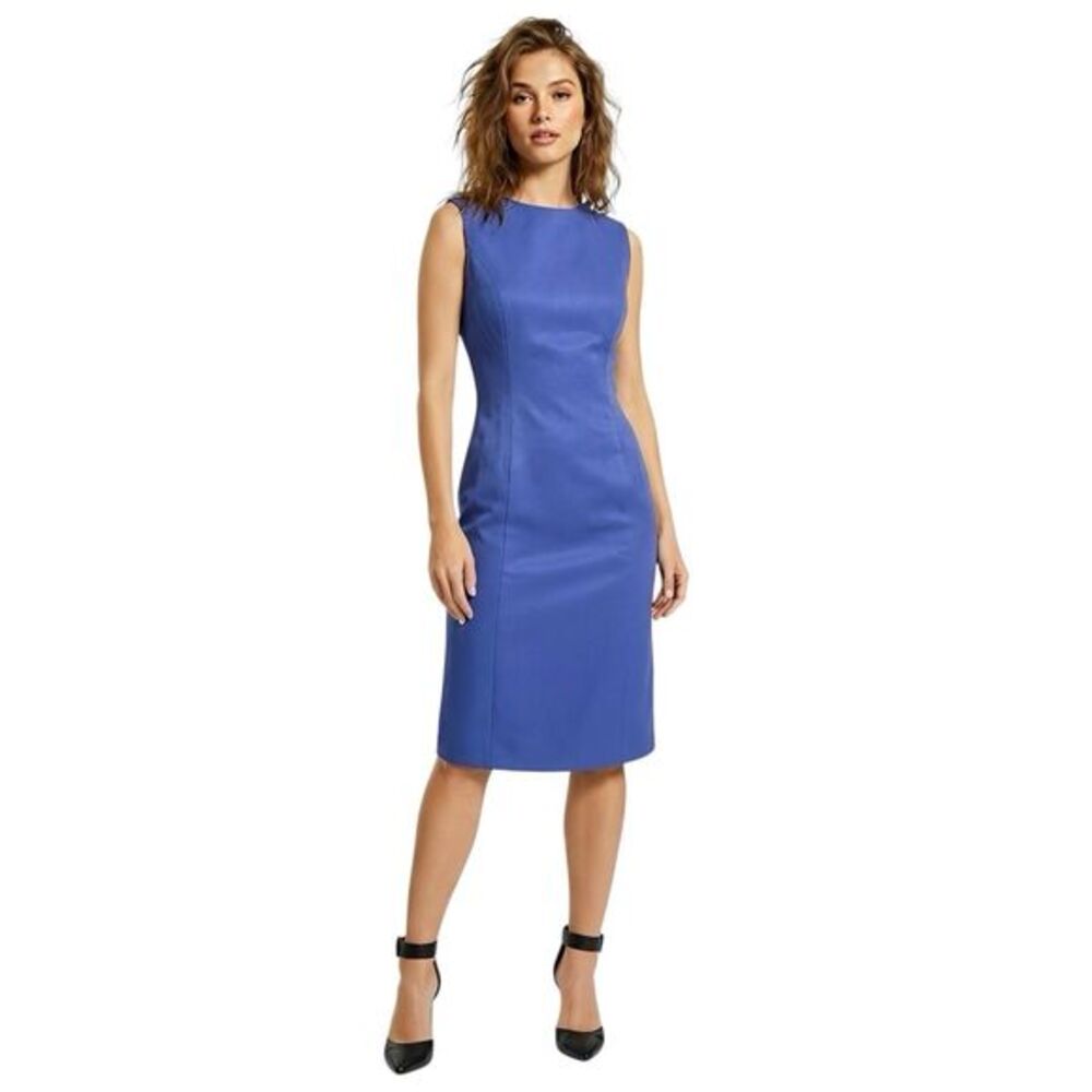 Harlan Dress Sz Medium Ultra Suede Sleeveless Festival Party Work Office Career